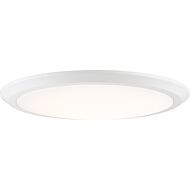 Quoizel Verge 20 Inch Ceiling Light in White Lustre