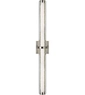 Feiss Cutler LED Bathroom Vanity Light in Satin Nickel