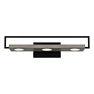 Winnett LED Bath in Matte Black by Quoizel