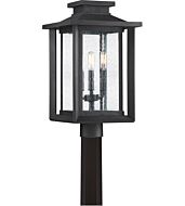 Quoizel Wakefield 3 Light Outdoor Post Light in Earth Black