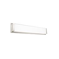 Metro 1-Light LED Bathroom Vanity Light in Chrome