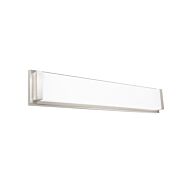 Metro 1-Light LED Bathroom Vanity Light in Chrome