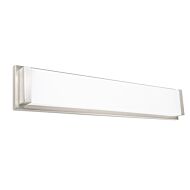 Metro 1-Light LED Bathroom Vanity Light in Chrome