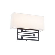 Vander 1-Light LED Wall Sconce in Black