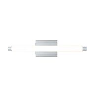 Vista 1-Light LED Bathroom Vanity Light in Chrome