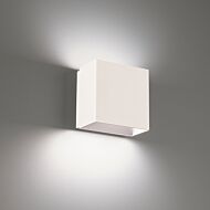 Boxi 1-Light LED Wall Sconce in White