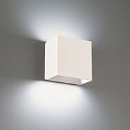 Boxi 1-Light LED Wall Sconce in White