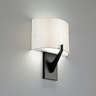 Fitzgerald 1-Light LED Wall Sconce in Black