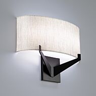 Fitzgerald 1-Light LED Wall Sconce in Black