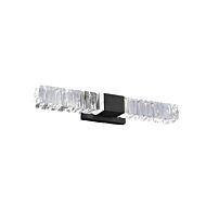 Juliet 2-Light LED Bathroom Vanity Light in Black