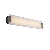 Modern Forms Quarry Bathroom Vanity Light in Brushed Nickel