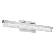 Modern Forms Minx Bathroom Vanity Light in Brushed Nickel