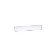 Strip 1-Light LED Bathroom Vanity Light in Brushed Aluminum