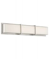 Modern Forms Bahn  Bathroom Vanity Light in Brushed Nickel