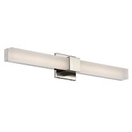 Esprit 1-Light LED Bathroom Vanity Light in Brushed Nickel