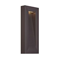 Modern Forms Urban 2 Light Outdoor Wall Light in Bronze