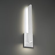 Mako 2-Light LED Outdoor Wall Sconce in Brushed Aluminum