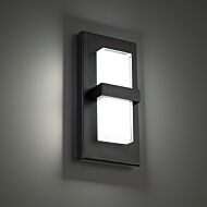 Bandeau 1-Light LED Outdoor Wall Light in Black