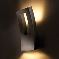 Modern Forms Dawn 2 Light Outdoor Wall Light in Bronze