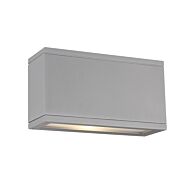 Rubix 1-Light LED Wall Light in Graphite