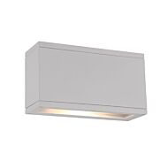 Rubix 1-Light LED Ceiling Light in White