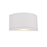 Tube 1-Light LED Wall Light in White