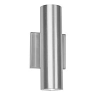 Caliber 1-Light LED Wall Light in Brushed Aluminum