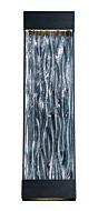 Modern Forms Fathom 16 Inch Outdoor Wall Light in Black