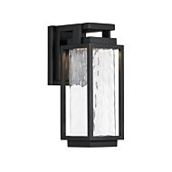 Modern Forms Two If By Sea 18 Inch Outdoor Wall Light in Black