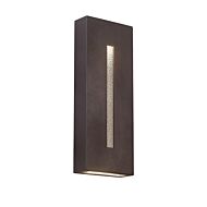 Tao 1-Light LED Wall Light in Bronze