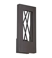 Modern Forms Twilight 2 Light Outdoor Wall Light in Bronze