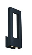 Modern Forms Twillight 21 Inch Outdoor Wall Light in Black