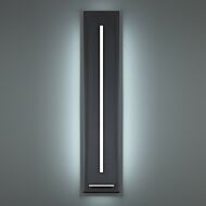 Midnight 1-Light LED Outdoor Wall Sconce in Black