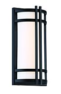 Modern Forms Skyscraper 18 Inch Outdoor Wall Light in Black