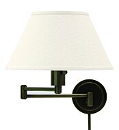 House of Troy Swing Arm Wall Lamp Oil Rubbed Bronze