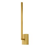 Pandora LED Wall Sconce in Brushed Gold by Kuzco Lighting