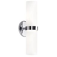 Kuzco Milano LED Wall Sconce in Chrome