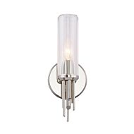 Torres 1-Light Bathroom Vanity Light in Polished Nickel