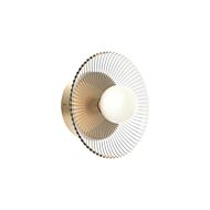 Hera LED Wall Sconce in Brushed Gold