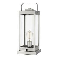 Westover 1-Light Outdoor Table Lamp in Stainless Steel