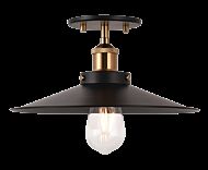 Matteo Bulstrode'S Workshop 1 Light Ceiling Light In Aged Gold Brass