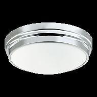 Matteo Fresh Colonial 3 Light Ceiling Light In Chrome