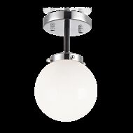 Matteo Maru 1 Light Ceiling Light In Chrome