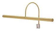 House of Troy Slim Line 4 Light 24 Inch Picture Light in Satin Brass