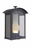 Craftmade Montcrest 12" Outdoor Wall Light in Midnight