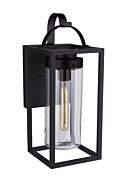 Neo 1-Light Outdoor Wall Lantern in Midnight