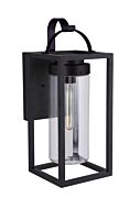 Neo 1-Light Outdoor Wall Lantern in Midnight