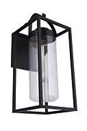 Neo 1-Light Outdoor Wall Lantern in Midnight