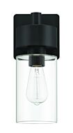 Craftmade Bennet 1-Light Outdoor Lantern in Midnight