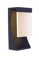 Vault LED Outdoor Wall Lantern in Midnight by Craftmade